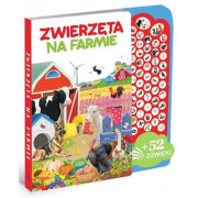 ZWIERZĘTA NA FARMIE-KSIĄŻKA DŹWIĘKOWA